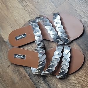 Silver Sandals